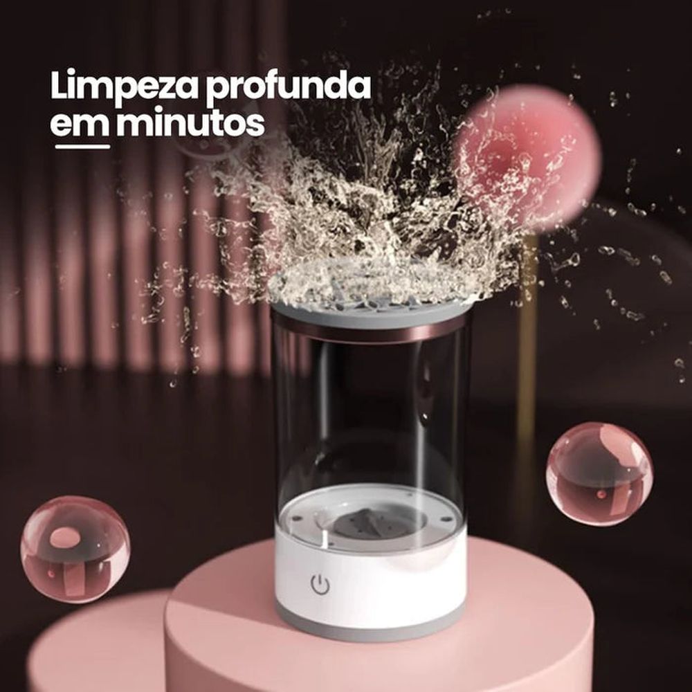 Limpador de Pincel Elétrico + Brinde Exclusivo