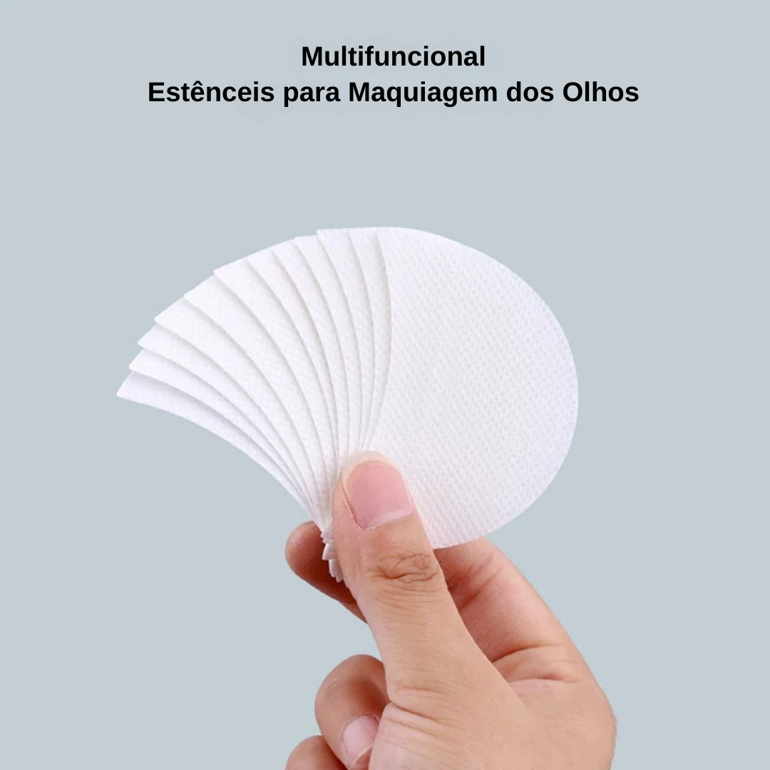 Estênceis Adesivos para Maquiagem dos Olhos