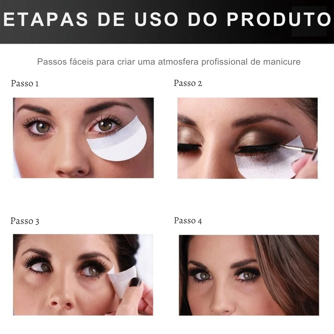 Estênceis Adesivos para Maquiagem dos Olhos