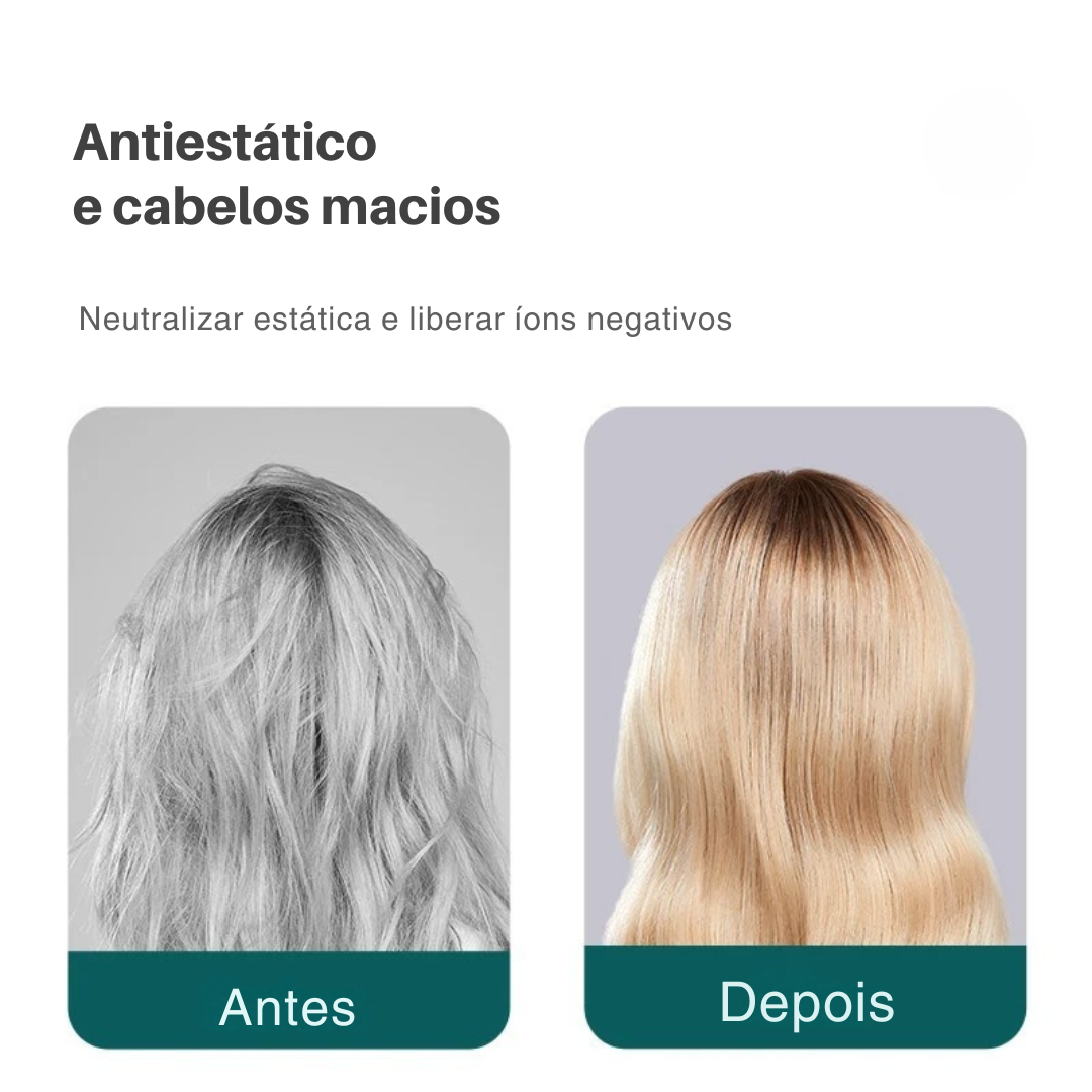 Escova de Cabelo Cerdas Naturais