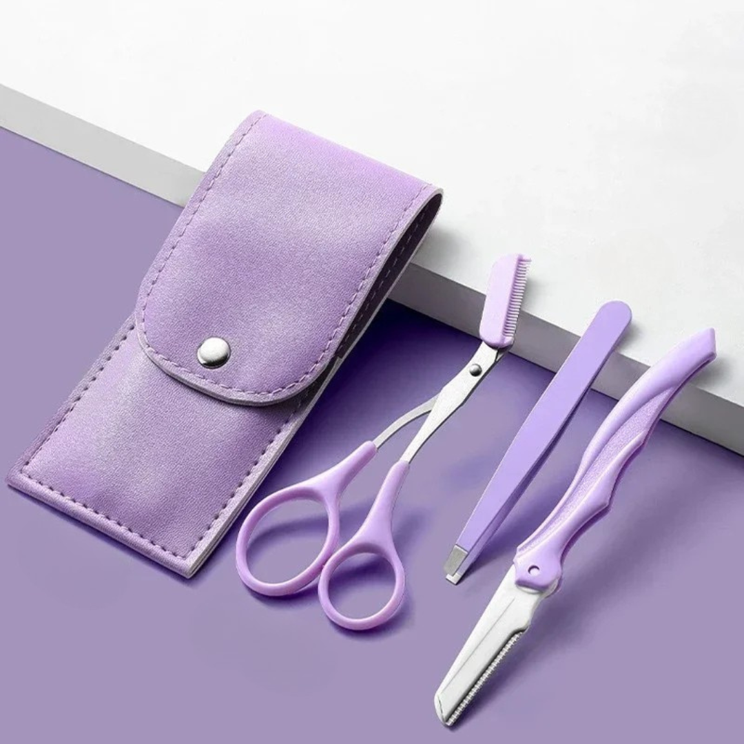 Kit Elegante de Sobrancelhas 3 em 1