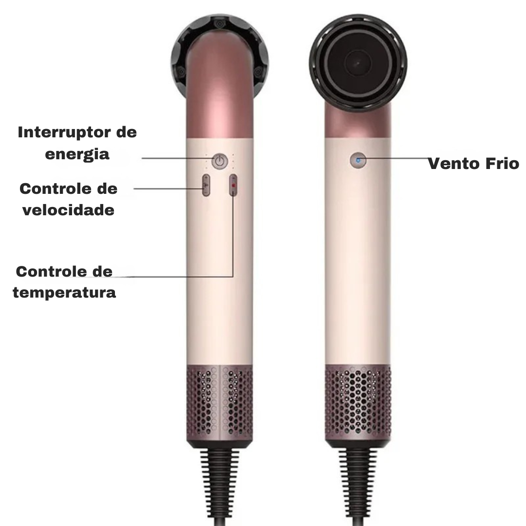 Secador Turbo com Tecnologia Avançada