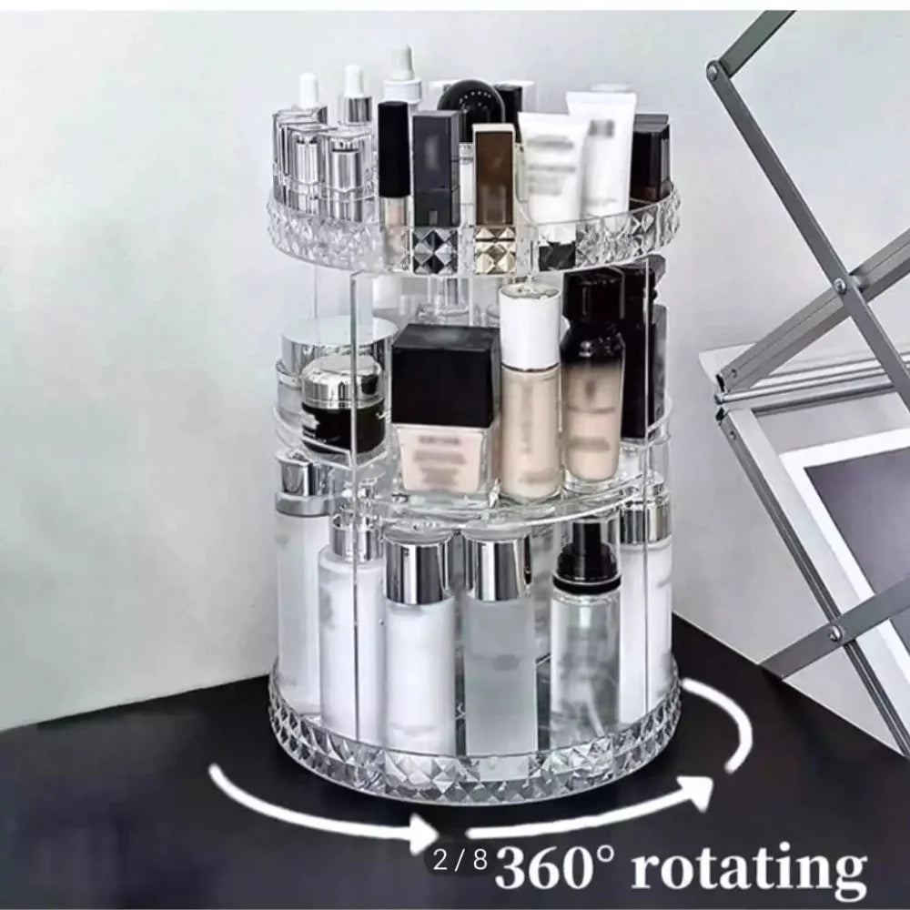 Organizador De Maquiagem Giratório 360º