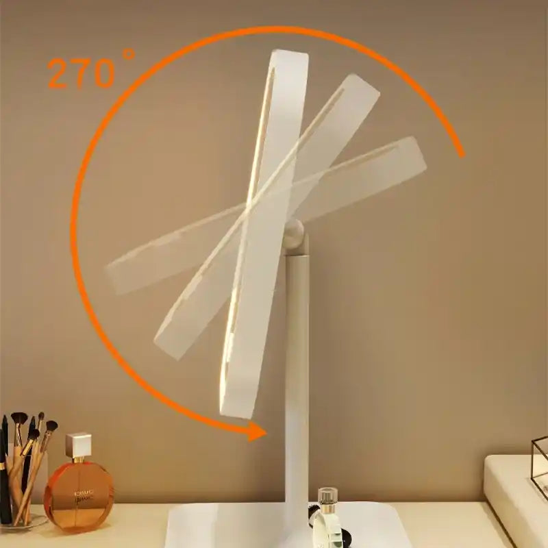 espelho para penteadeira, espelho para maquiagem profissional, espelho led portátil, espelho iluminado para maquiagem, espelho feminino com luz, espelho de maquiagem recarregável, espelho de maquiagem iluminado, espelho de maquiagem com LED, espelho com luz regulável, espelho com luz para retoques, espelho com 3 tons de luz