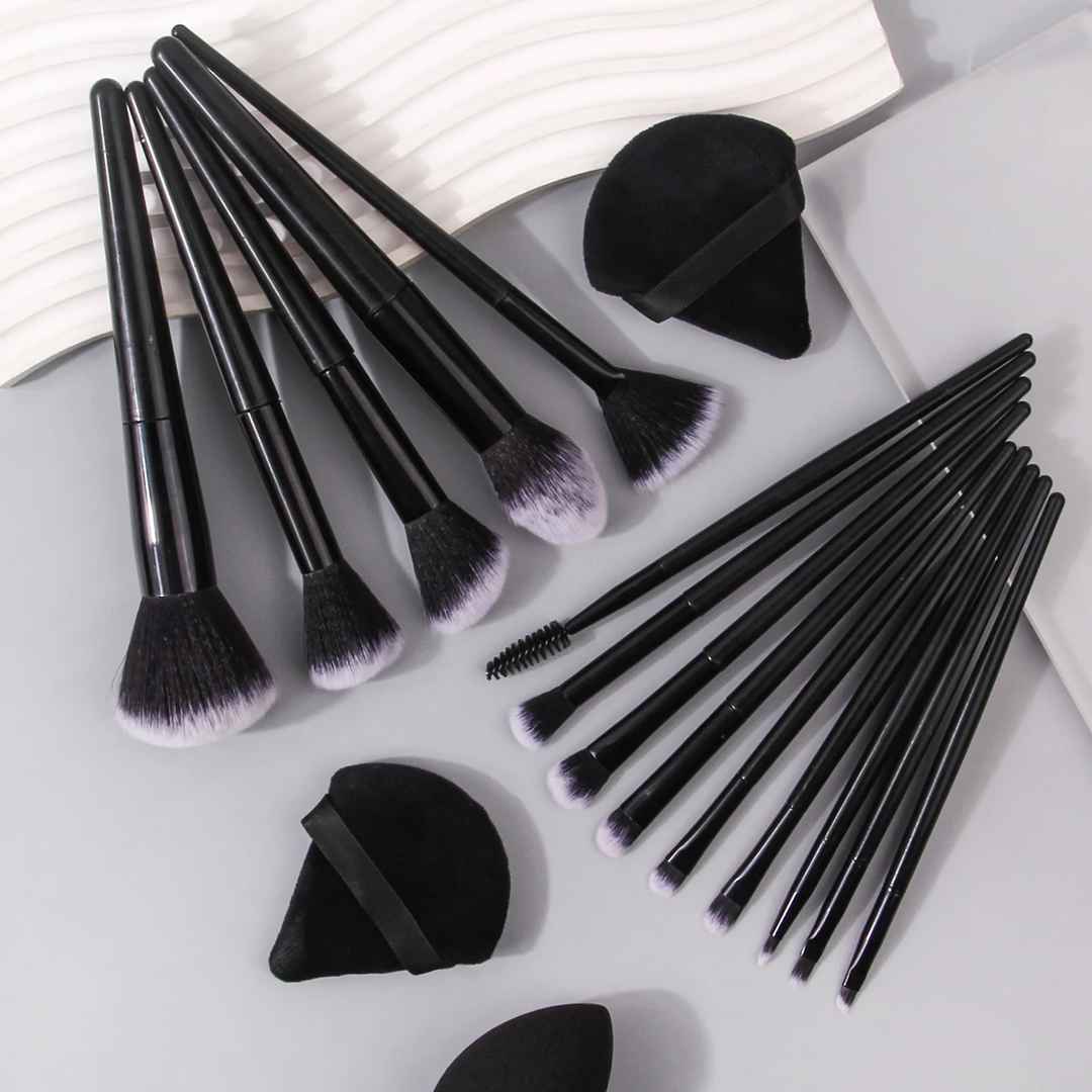 pincéis para sombra, pincéis macios para maquiagem, pincéis de maquiagem preto, pincel para contorno, kit profissional de pincéis, kit de pincéis para olhos, kit de pincéis para blush, kit de pincéis para base, kit de pincéis feminino, kit de maquiagem profissional, kit de maquiagem completo
