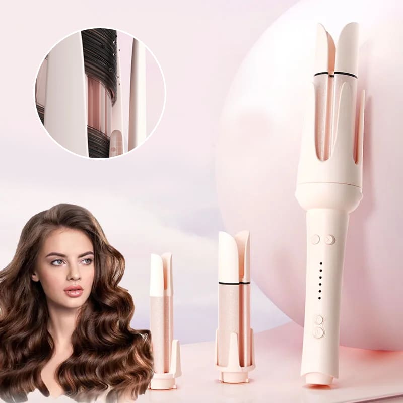 modelador para cabelos secos, modelador de cachos fácil de usar, modelador de cachos automático, modelador de cabelo cerâmica, modelador com controle digital, modelador 3 tamanhos de barril, babyliss rotativo profissional, babyliss portátil, babyliss para cachos, babyliss com proteção térmica, babyliss automático bivolt
