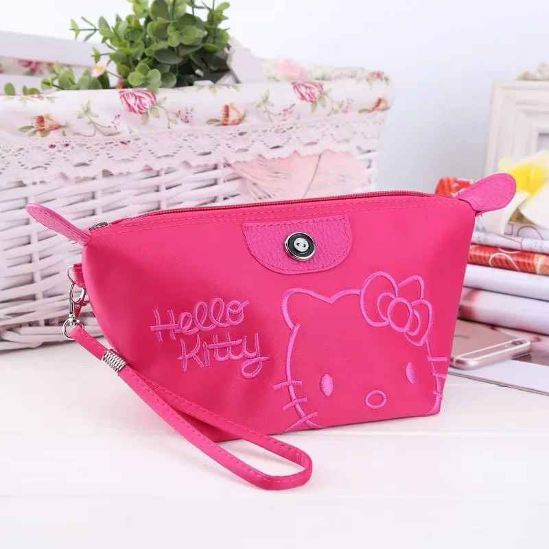 nécessaire à prova d’água, nécessaire rosa feminina, nécessaire para viagem maquiagem, nécessaire kawaii, nécessaire infantil hello kitty, nécessaire hello kitty, nécessaire grande feminina, nécessaire fofa para maquiagem, nécessaire com zíper resistente, bolsa organizadora hello kitty, bolsa de maquiagem hello kitty