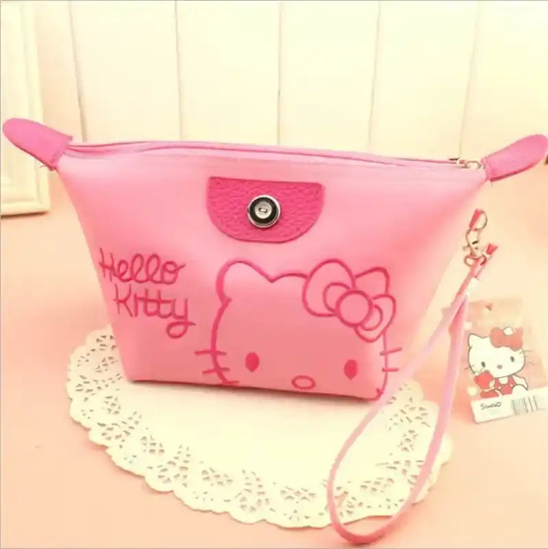 nécessaire à prova d’água, nécessaire rosa feminina, nécessaire para viagem maquiagem, nécessaire kawaii, nécessaire infantil hello kitty, nécessaire hello kitty, nécessaire grande feminina, nécessaire fofa para maquiagem, nécessaire com zíper resistente, bolsa organizadora hello kitty, bolsa de maquiagem hello kitty