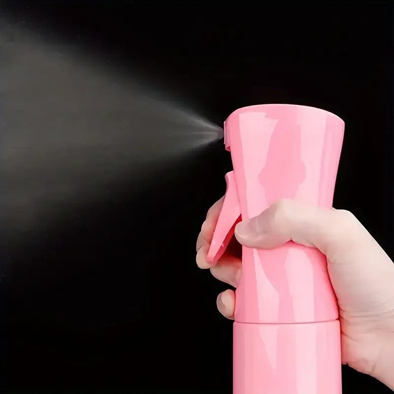 Conjunto de estilo de cabelo de 5 peças: inclui frasco de spray de cabelo, pente de cauda de rato para dormir, pente de seccionamento e escova de borda, salão de beleza