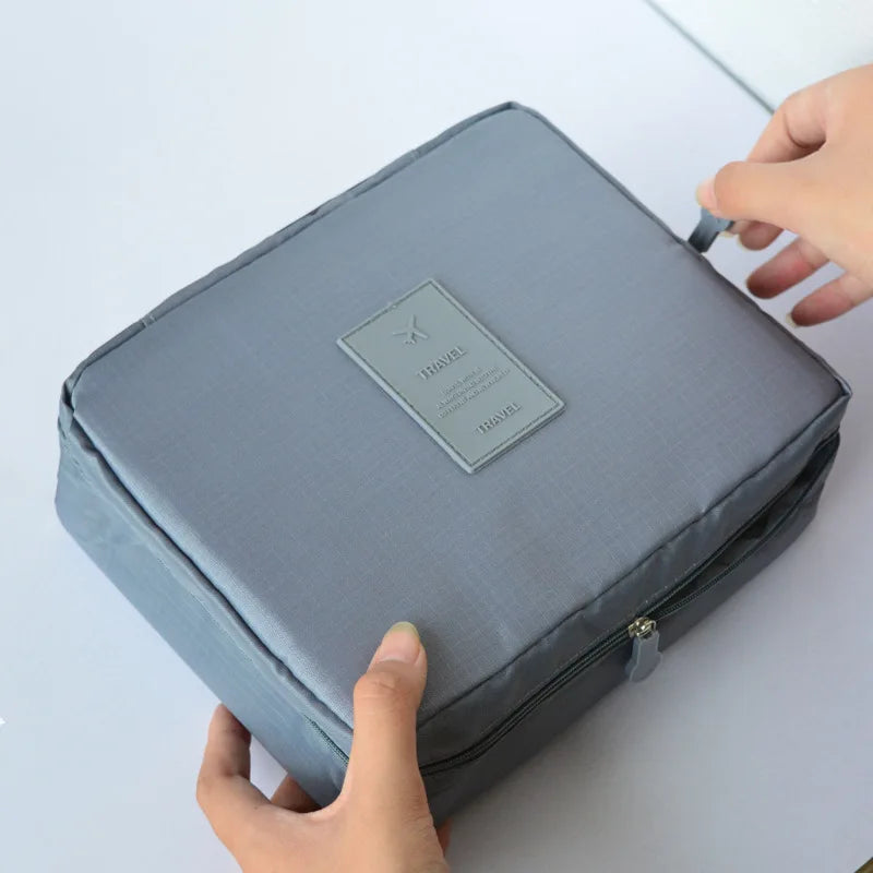 Simples Washbag Square Coreano Maquiagem Feminina Saco De Cosméticos Viagem Organizador De Viagens Personalizado Cosméticos Sacos De Mulheres Em oferta