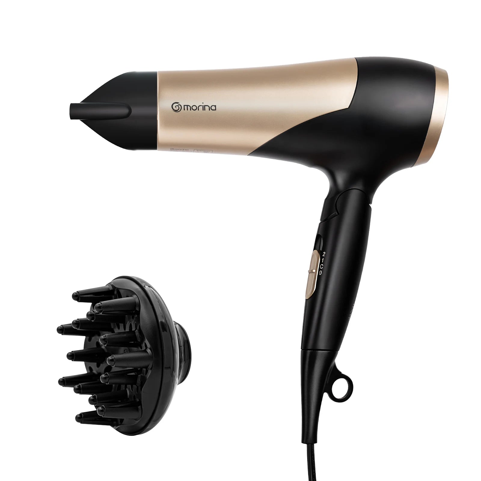secador de cabelo, secador，secador de cabelo profissional，hair dryer,Secador De Cabelo 110/220v 1800w Preto/ Dourado,do brasil
