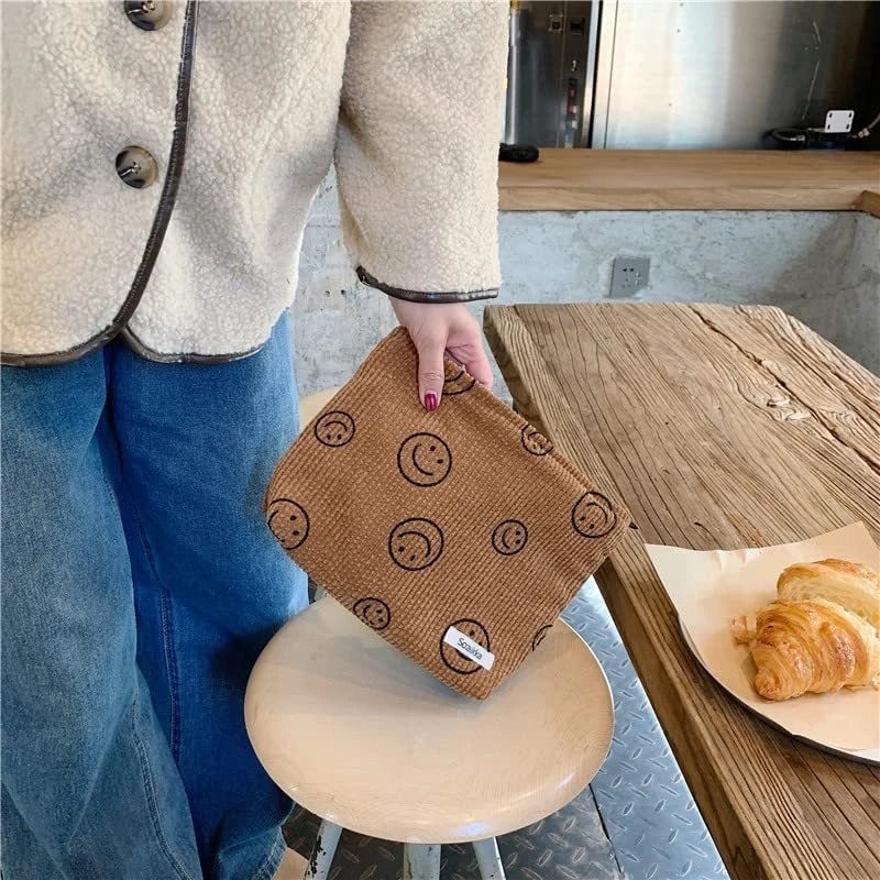 Bolsa de maquiagem grande xadrez saco de cosméticos capacidade viagem saco de higiene pessoal bonito pincéis de maquiagem acessórios estéticos saco de armazenamento
