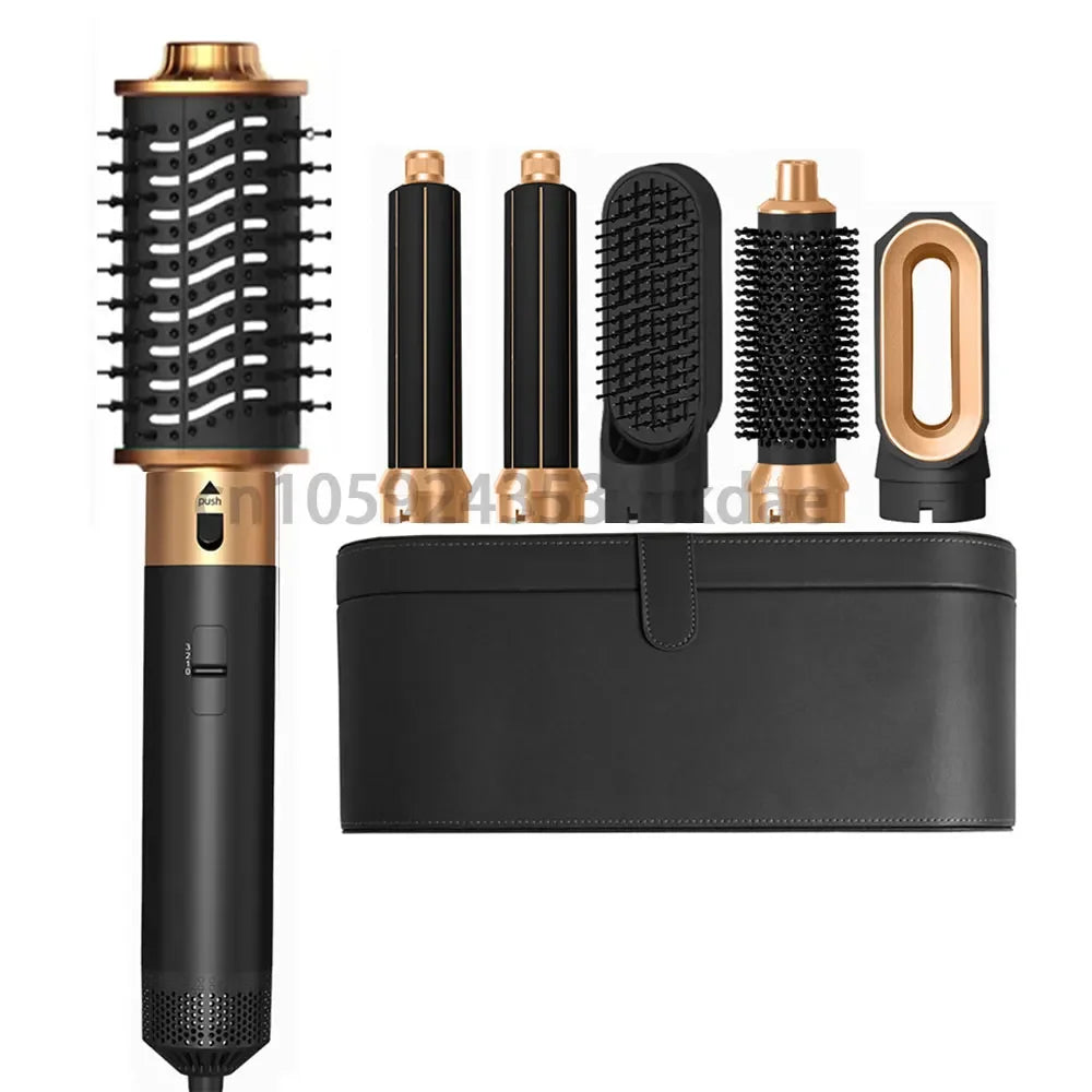 6 em 1 secador de cabelo escova pente quente conjunto profissional curling ferro alisador cabelo ferramenta estilo para dyson airwrap secador cabelo
