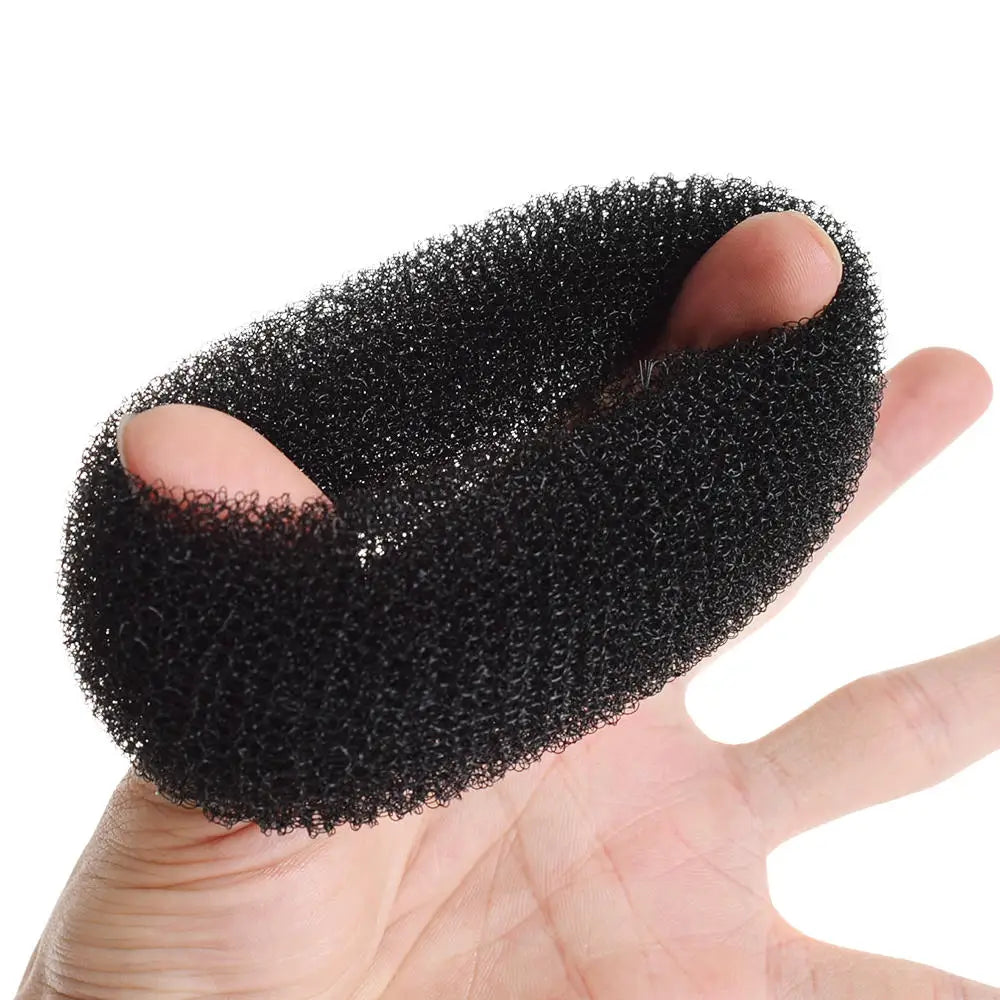 3 pc/set fabricante de coque de cabelo donut esponja de espuma mágica fácil anel grande ferramentas de estilo de cabelo acessórios de cabelo para meninas e mulheres