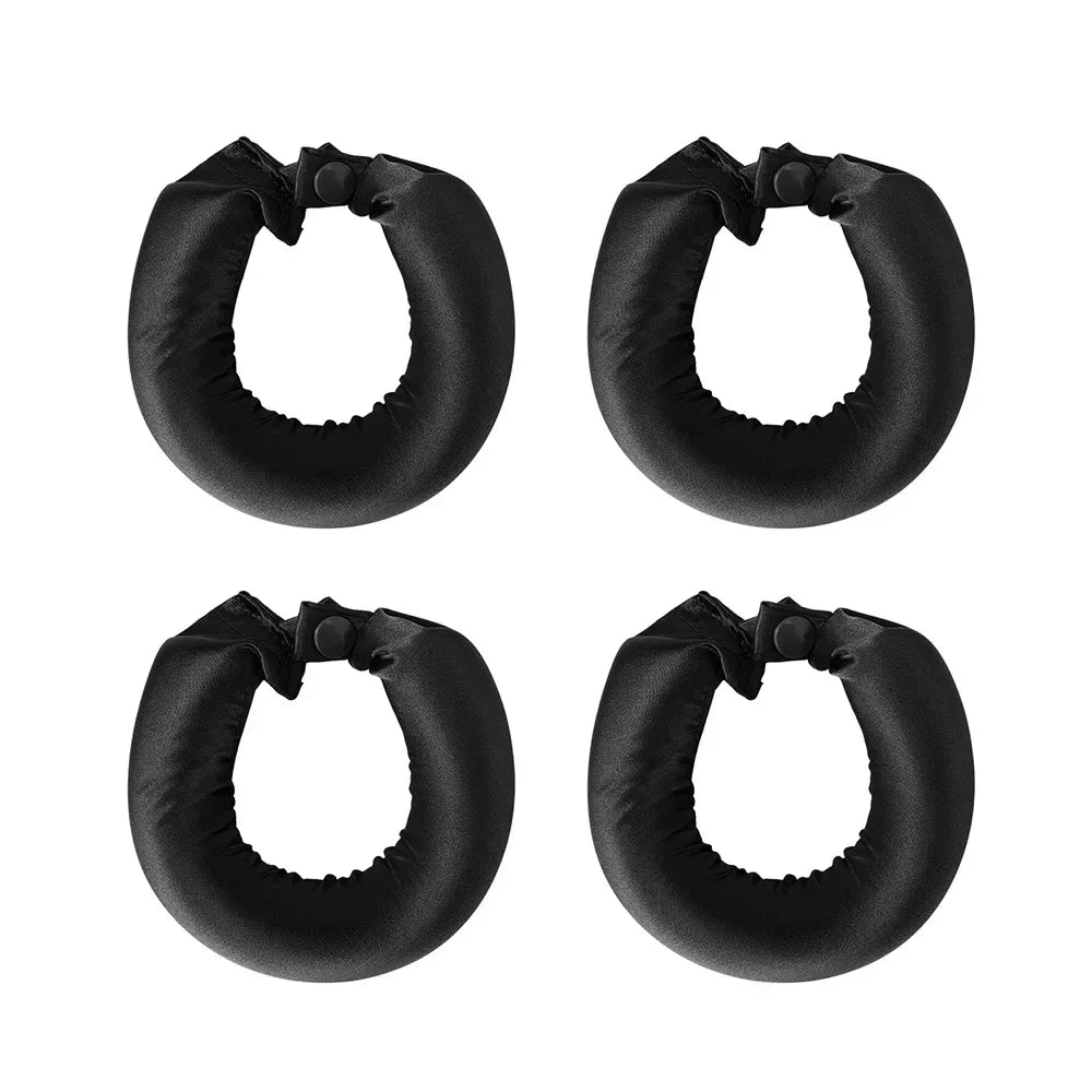 Modelador de cabelo sem calor, haste de ondulação, faixa de cabelo sem calor, cachos preguiçosos de cetim, modeladores macios, hastes flexíveis para dormir, ferramentas de estilo