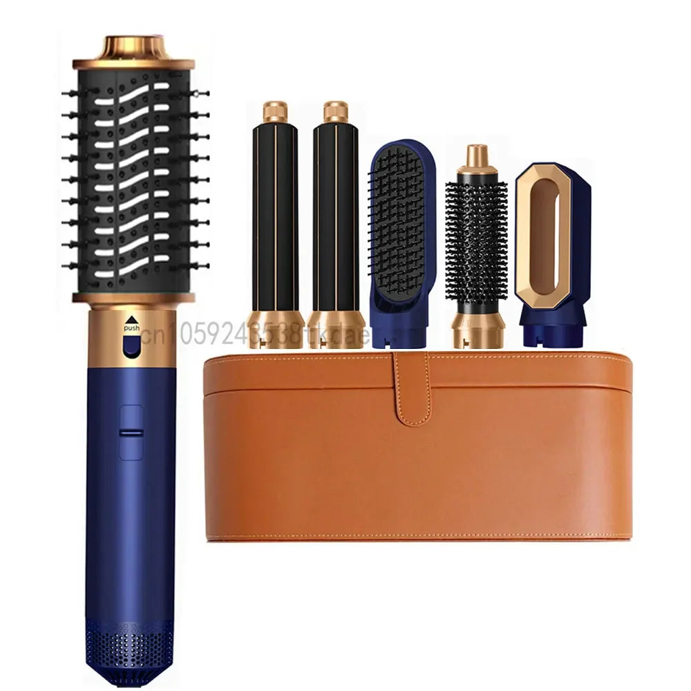 6 em 1 secador de cabelo escova pente quente conjunto profissional curling ferro alisador cabelo ferramenta estilo para dyson airwrap secador cabelo