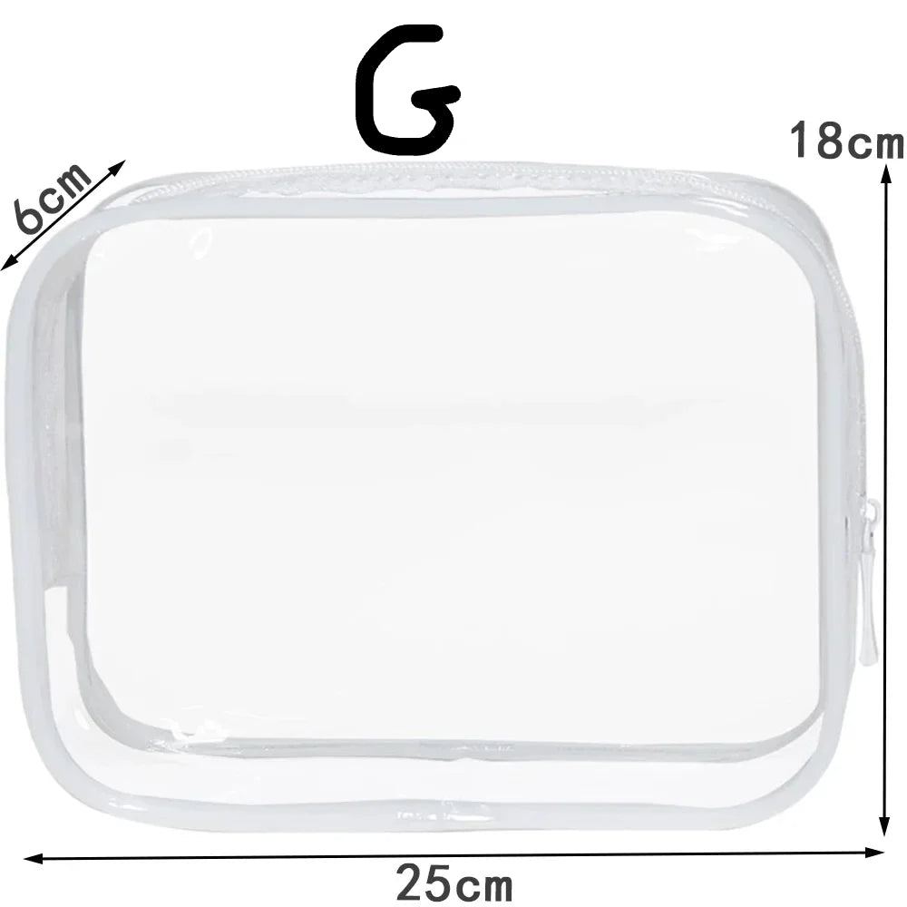 Bolsa de lavagem de viagem portátil feminina transparente à prova dwaterproof água bolsa de armazenamento de maquiagem grande capacidade organizador de cosméticos beleza caso feminino