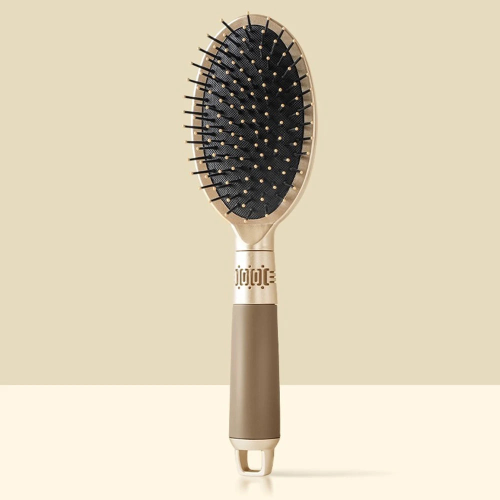 KLINA-Hair Massage Comb, Air Cushion, Scalp Hairbrush, Anti Static, Salon, SPA, Cabeleireiro Styling Tool, Oval, Round
