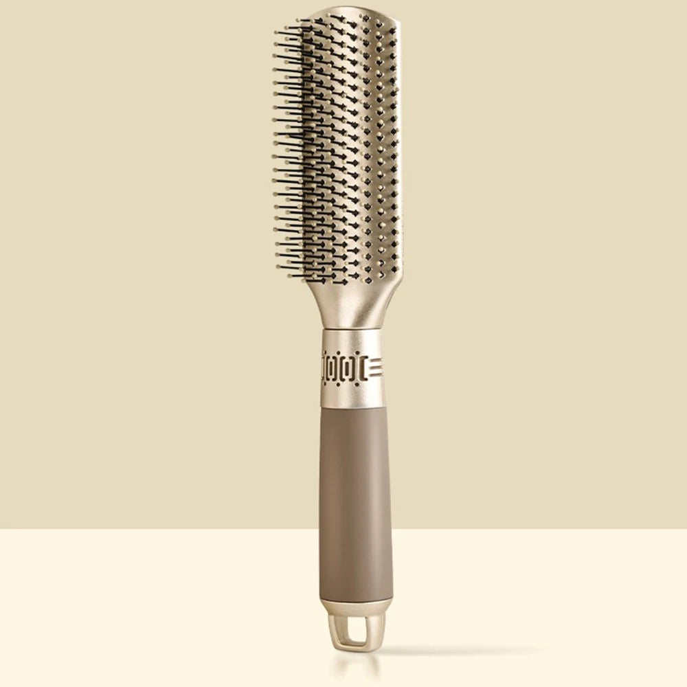 KLINA-Hair Massage Comb, Air Cushion, Scalp Hairbrush, Anti Static, Salon, SPA, Cabeleireiro Styling Tool, Oval, Round