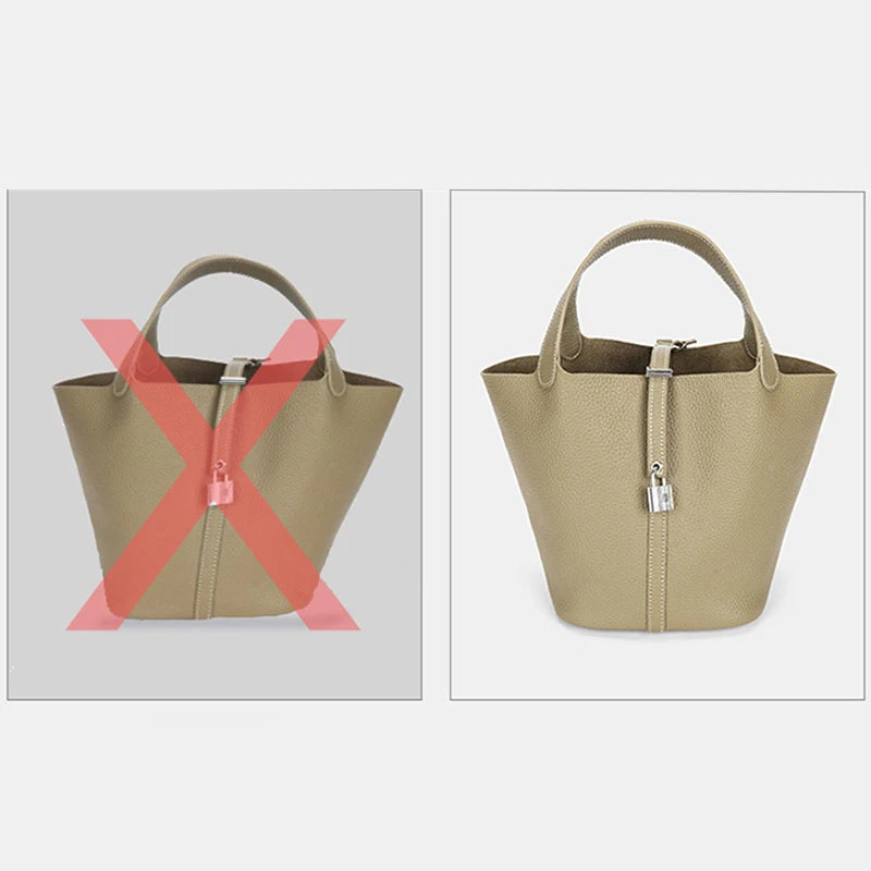 Para h picotin18 22 saco de inserção de pano de feltro organizador bolsa de maquiagem organizador de viagem bolsa interna portátil sacos cosméticos
