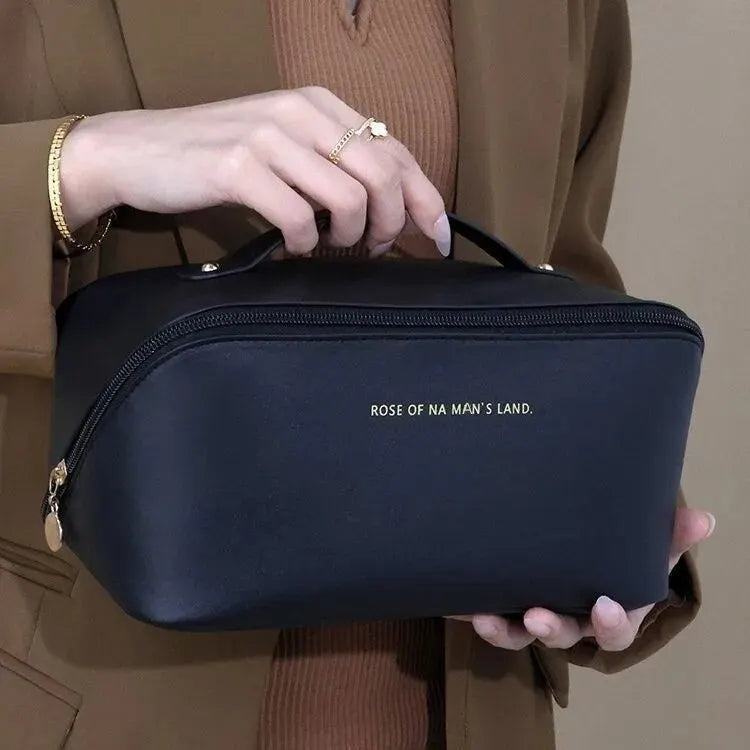Organizador de maquiagem feminino kit de higiene pessoal saco compõem caso bolsa de armazenamento luxo senhora caixa, saco de cosméticos, saco organizador para viagem zip